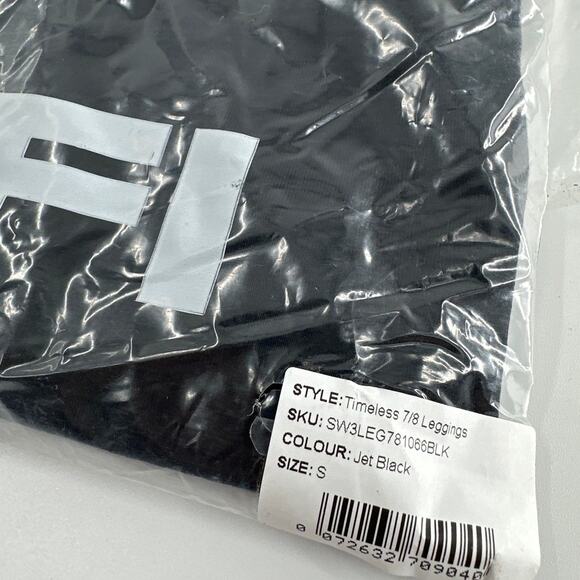 SEFI Women's Jet Black 7/8 Timeless Leggings Size S - Picture 3 of 11